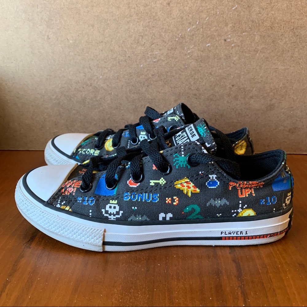 Converse Kids Chuck Taylor All Star Ox Gamer Print Sneakers